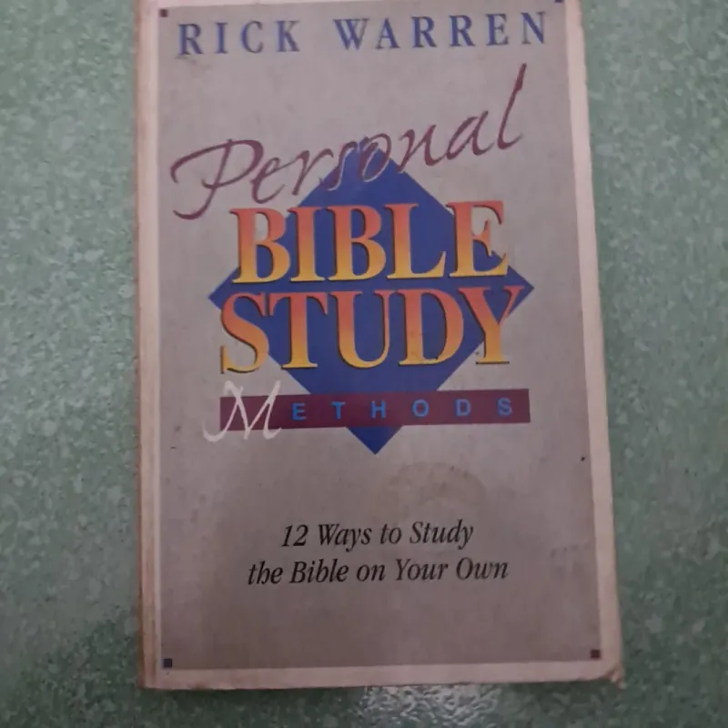 Personal bible study me ethods 997951