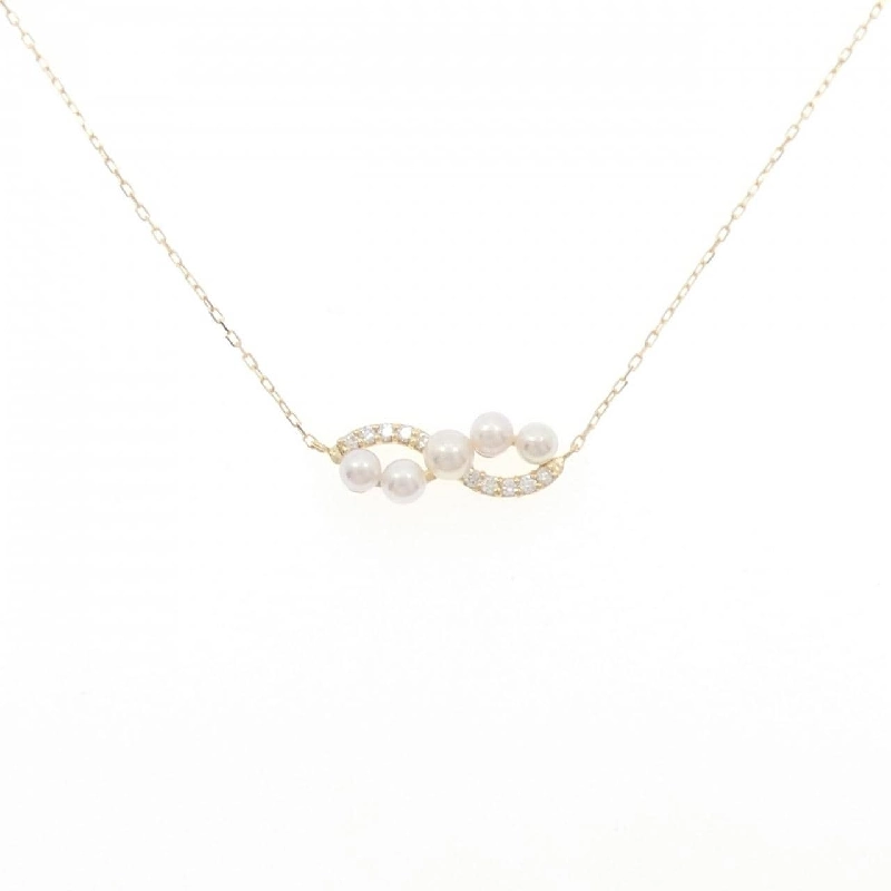 K18YG Ngọc trai Akoya Dây chuyền - Hàng hiệu Chính hãng 856674