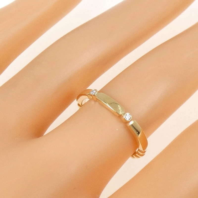 Nhẫn kim cương K18YG 0.03CT - Hàng hiệu Authentic 851986