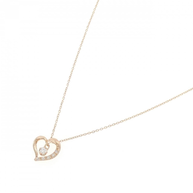 Dây chuyền kim cương hình trái tim 4゜C - Hàng hiệu Authentic 842368