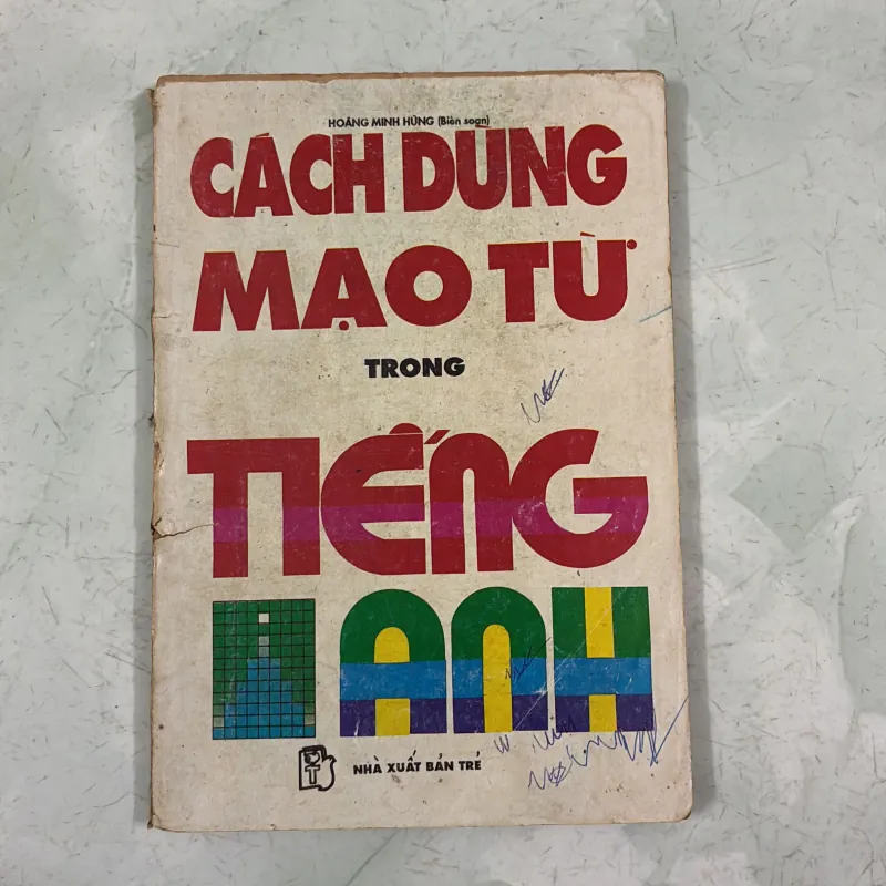 Cách dùng màu từ trong tiếng Anh - Hoàng Minh Hùng 990689