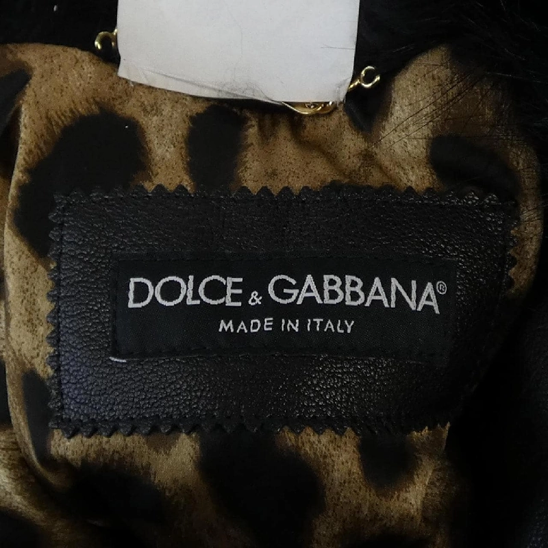 Dolce & Gabbana DOLCE&GABBANA F9E08L/FUL9C Áo khoác da - Hàng hiệu Chính hãng 814949