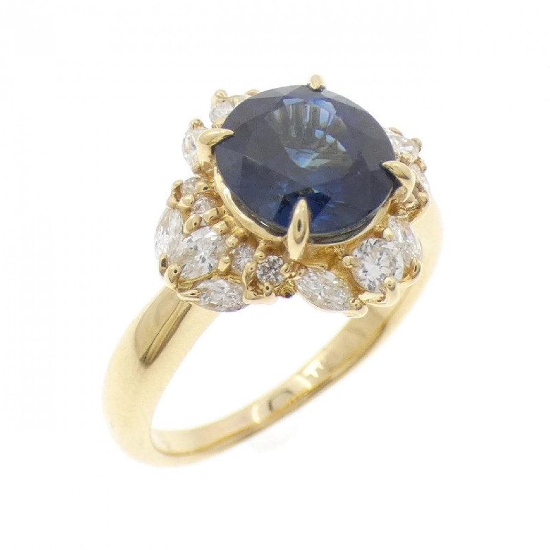 Nhẫn Sapphire K18YG 2.339CT - Hàng hiệu Chính hãng 849340