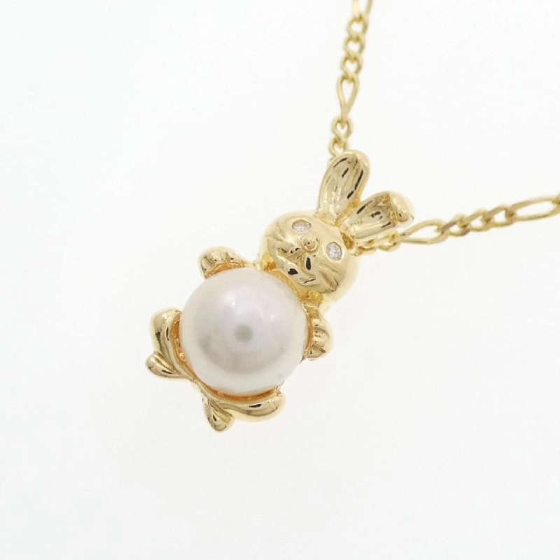 Dây chuyền ngọc trai Akoya 6.2mm K18YG/18KTYG - Hàng hiệu Chính hãng 861051