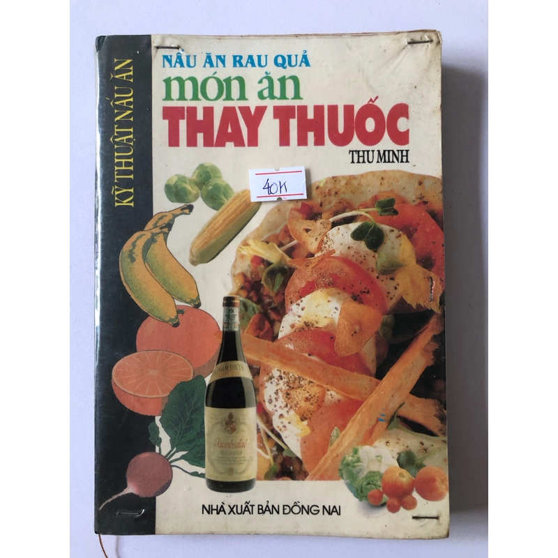 MÓN ĂN RAU QUẢ MÓN ĂN THAY THUỐC - 357 trang, nxb: 1993 315141