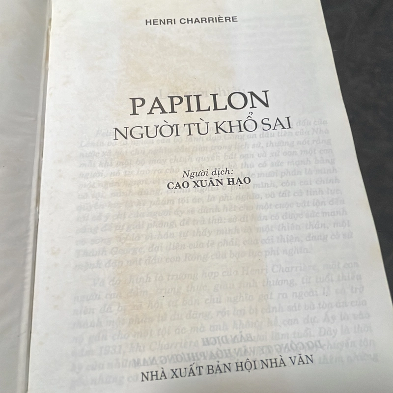 Papillon Người tù khổ sai Henri Charriere 332487