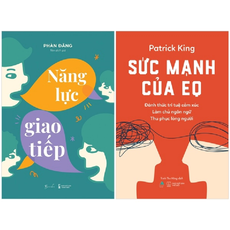 Combo Sách Năng Lực Giao Tiếp + Sức Mạnh Của EQ - Đánh Thức Trí Tuệ Cảm Xúc - Làm Chủ Ngôn Ngữ - Thu Phục Lòng Người (Bộ 2 Cuốn) - Phàn Đăng, Patrick King 699947