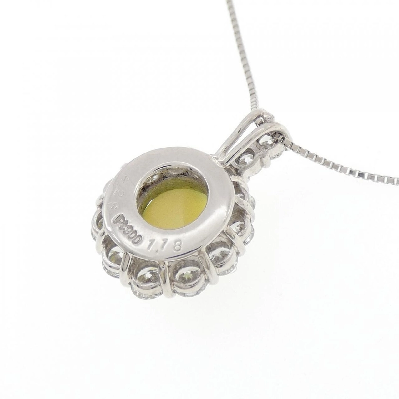 PT900/PT850 Mặt dây chuyền Chrysoberyl Cat 4.26CT - Hàng hiệu Chính hãng 857173