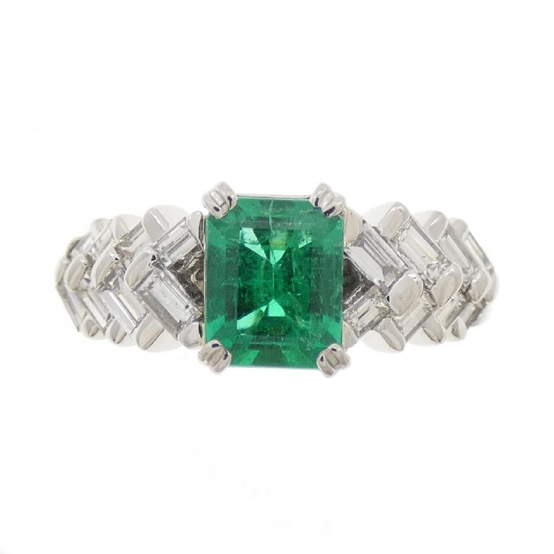 Nhẫn ngọc lục bảo PT900 0.76CT 669241