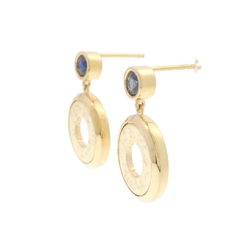 K18YG Sapphire Earrings - Hàng hiệu Authentic 871494