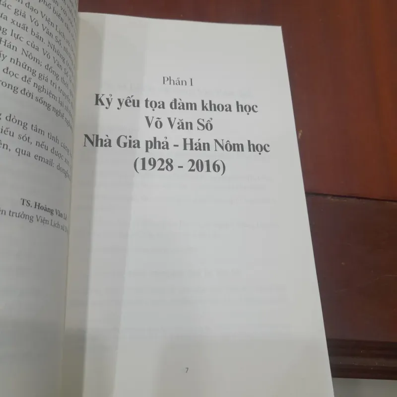 Nhà Gia phả - Hán Nôm học VÕ VĂN SỔ 756326