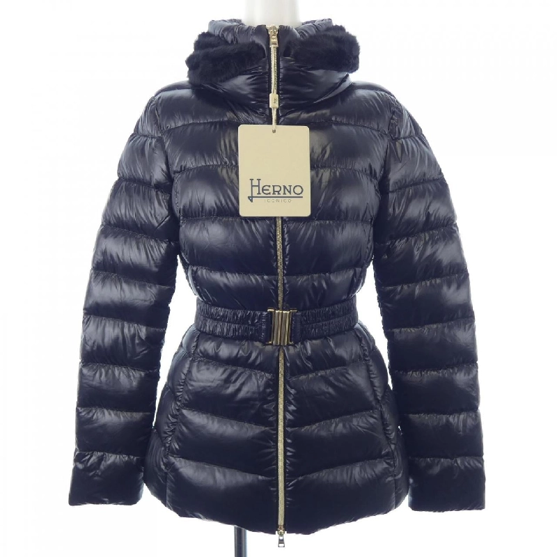 Herno PI0485DIC 9300 Áo khoác lông 628781