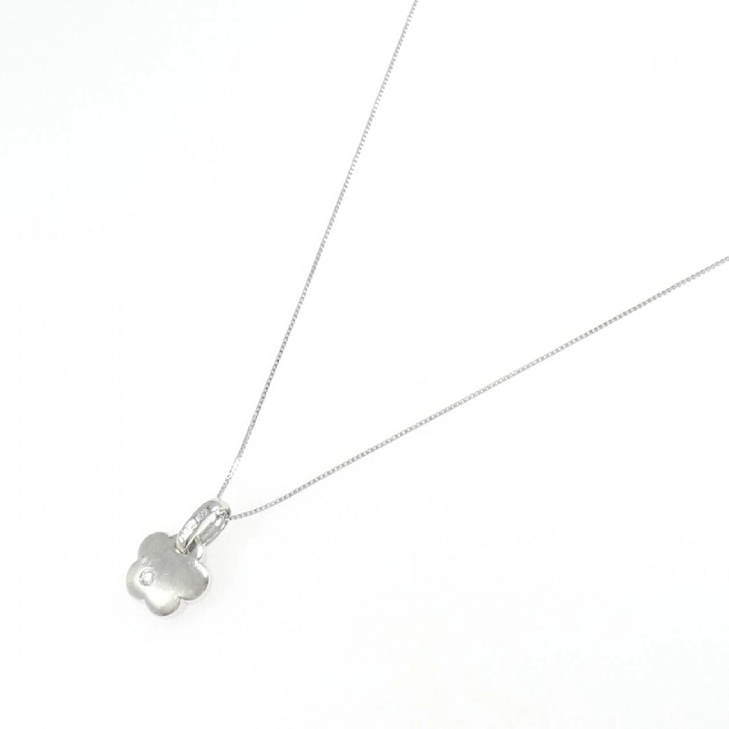 Dây chuyền kim cương hoa 750WG/K18WG 0.02CT - Hàng hiệu Chính hãng 864620