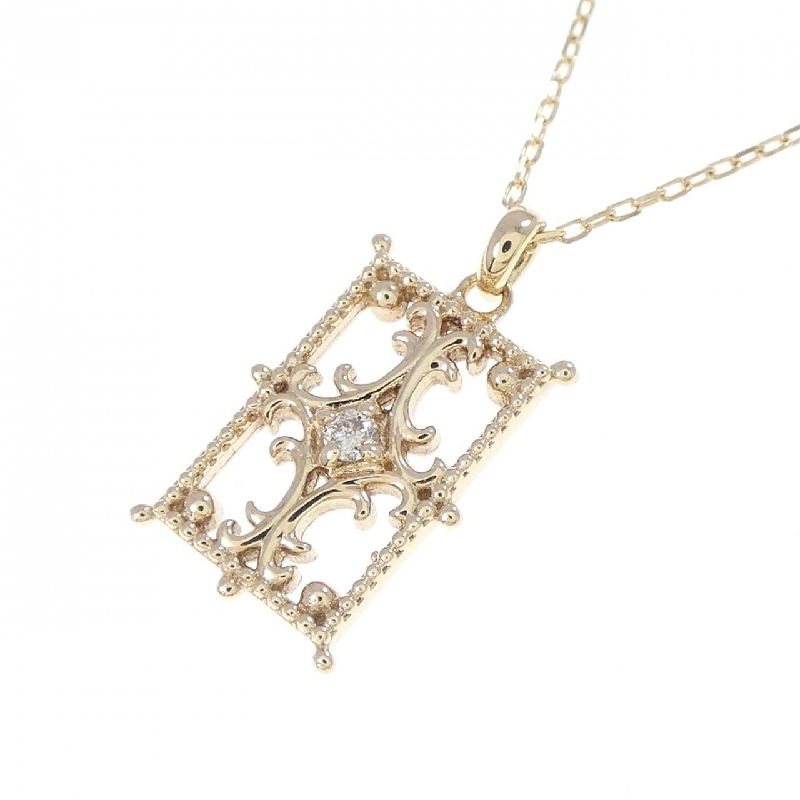 K10YG Dây chuyền kim cương 0.01CT - Hàng hiệu Chính hãng 859564