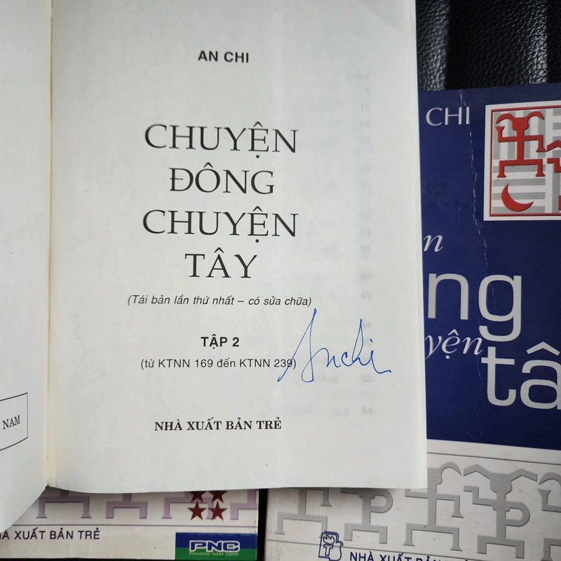 Chuyện Đông chuyện Tây | An Chi | tập 1, 2, 4 | chữ ký tác giả 442836