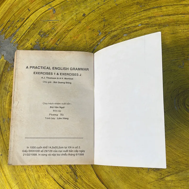 A PRACTICAL ENGLISH GRAMMAR EXERCISES- BÙI QUANG ĐÔNG CHÚ GIẢI 736768