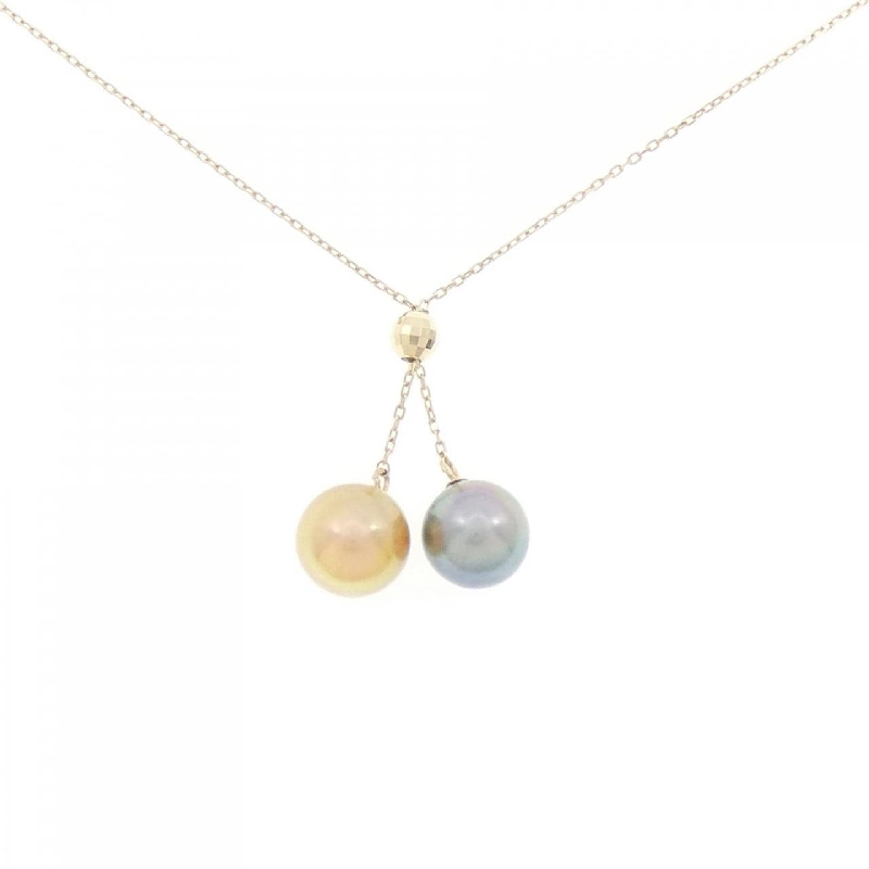 K10YG Ngọc trai Akoya Dây chuyền - Hàng hiệu Authentic 847699