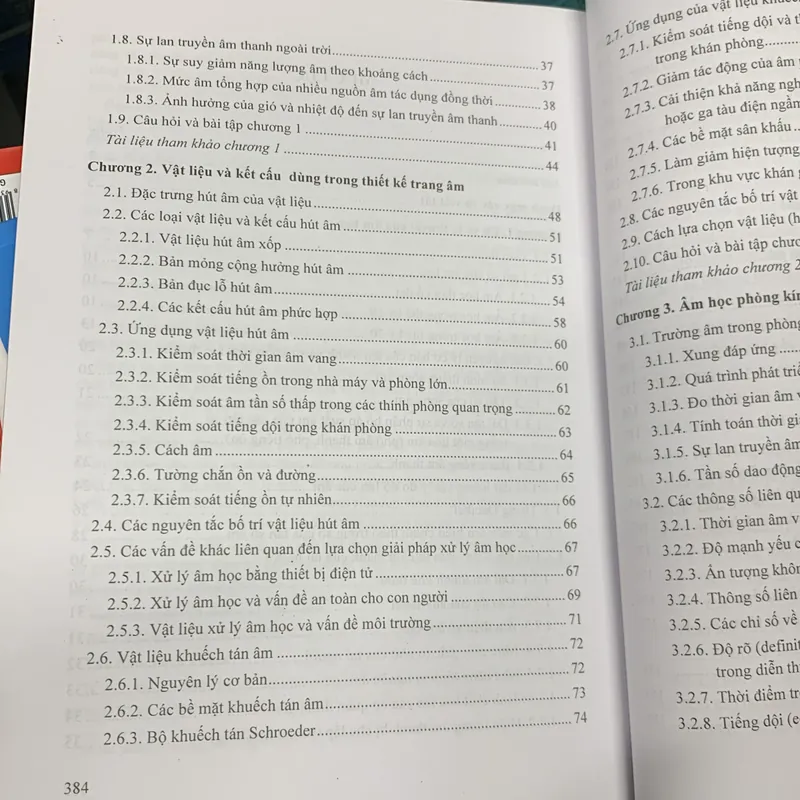 Giáo trình âm học kiến trúc, Lịch sử phương pháp tính toán… 366361
