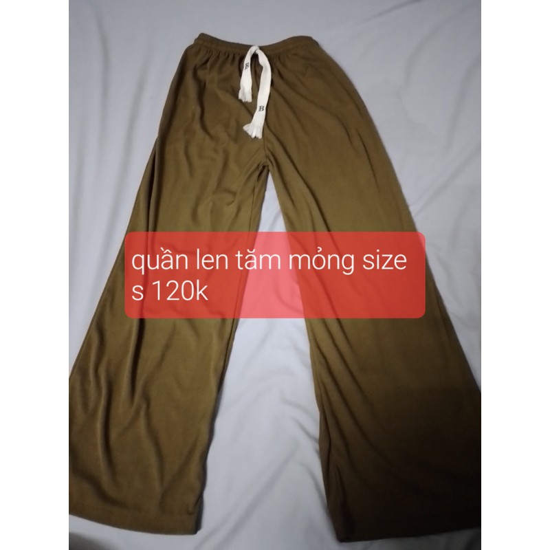 Quần len tăm May boutique 73258