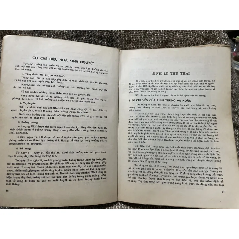 Bài giảng sản phụ khoa 2 tập - 1990, sách khổ lớn; khoảng 700 trang  1006351
