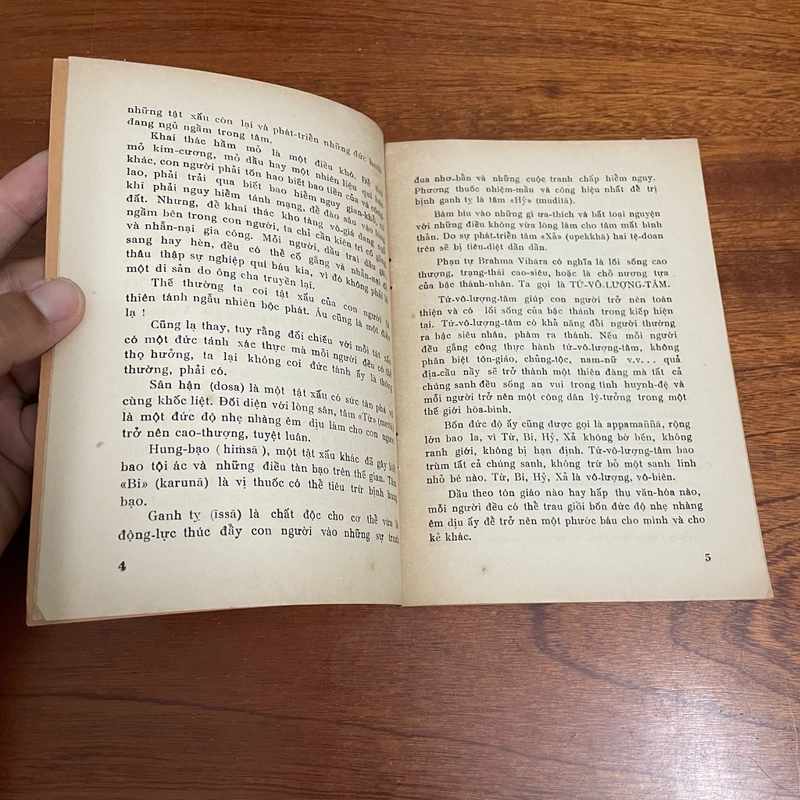 [Sách Xưa] - II Tựa sách: Tứ Vô Lượng Tâm - BRAHMA VIHARA- NARADA _ Maha Thera - 1970 494929