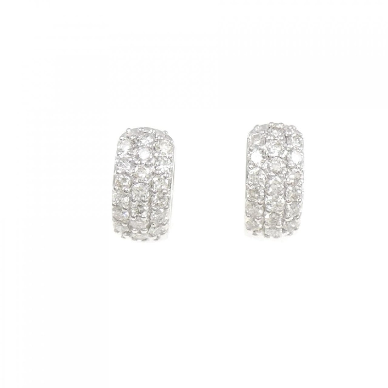 K18WG Bông tai kim cương Pavé 0.42CT - Hàng hiệu Chính hãng 867497
