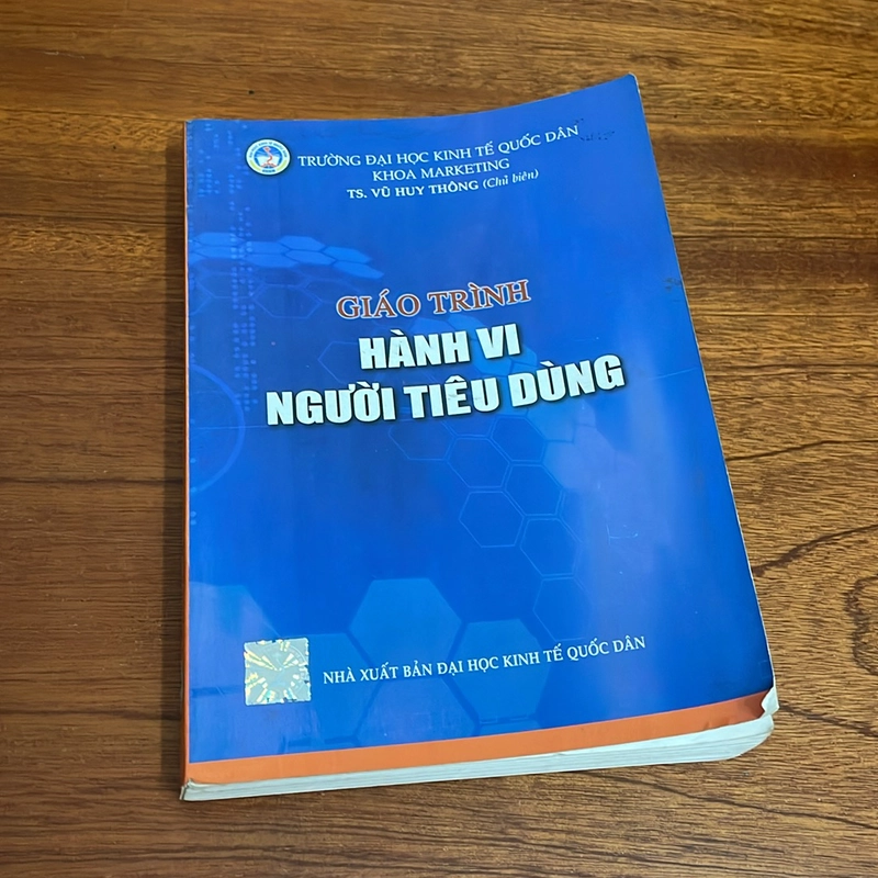 II Sách Kinh Tế: Giáo Trình _ Hành Vi Người Tiêu Dùng - TS. Vũ Huy Thông - 2010 501240
