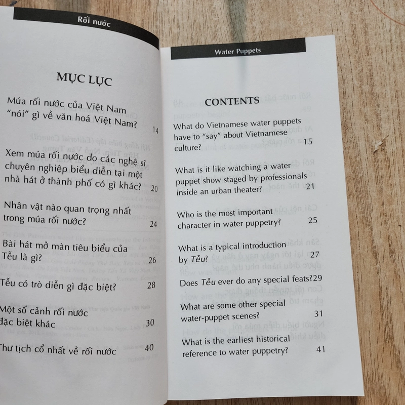 Rối nước | Hữu Ngọc chủ biên | song ngữ Anh Việt 542146