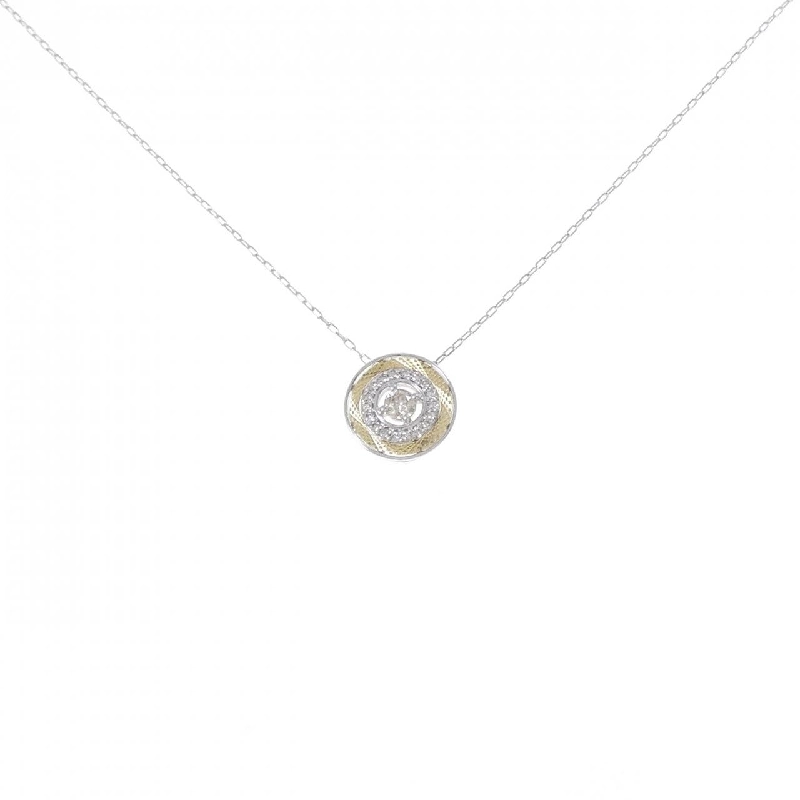 K18WG/K18YG Dây chuyền kim cương 0.20CT - Hàng hiệu Chính hãng 857439