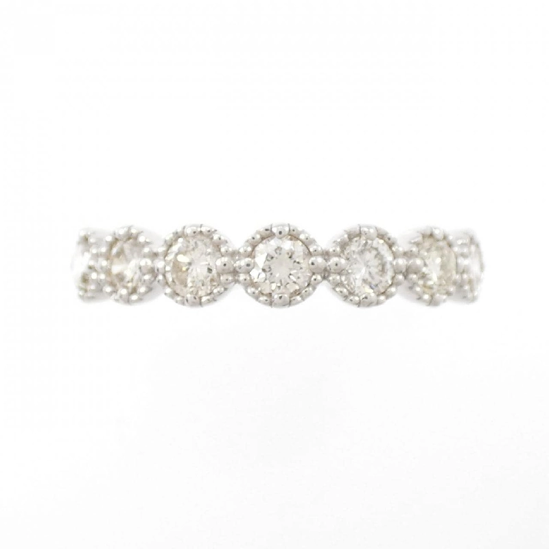 Nhẫn kim cương K18WG 0.58CT 671695