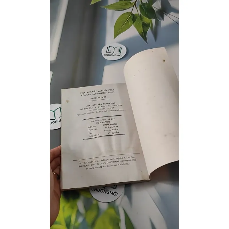 Học Thuyết Vân Bàn Tay Của Gia Cát Khổng Minh - Trình Hoành 727277