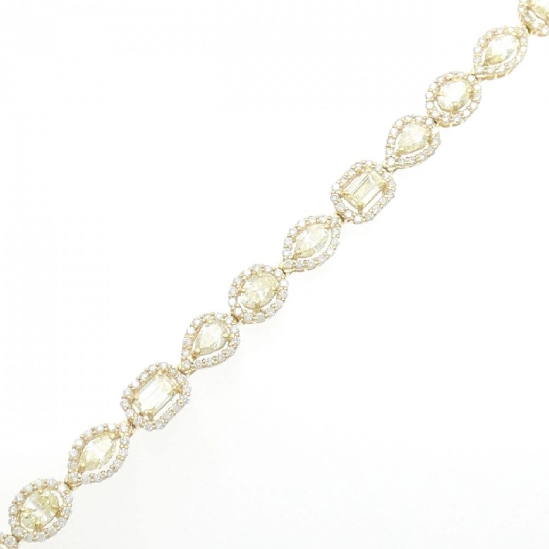 K18YG Vòng tay kim cương 5.50CT - Hàng hiệu Chính hãng 872646