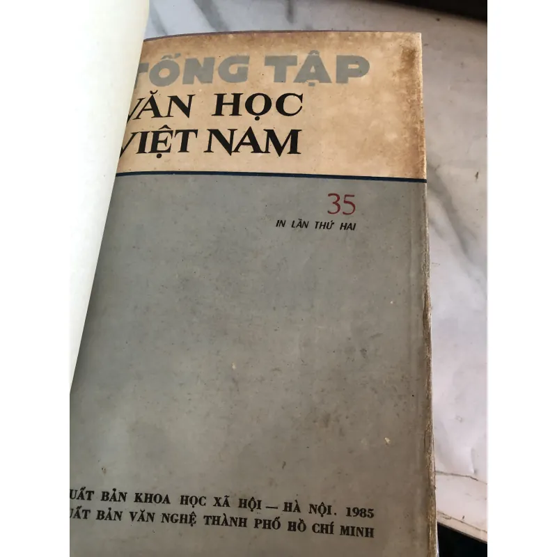 Tổng tập văn học Việt Nam 1985 tập 35 991772