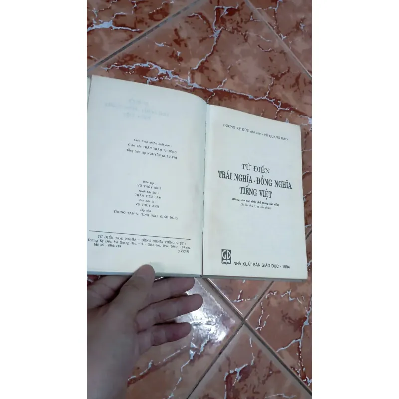 Từ điển Từ đồng nghĩa trái nghĩa 707788