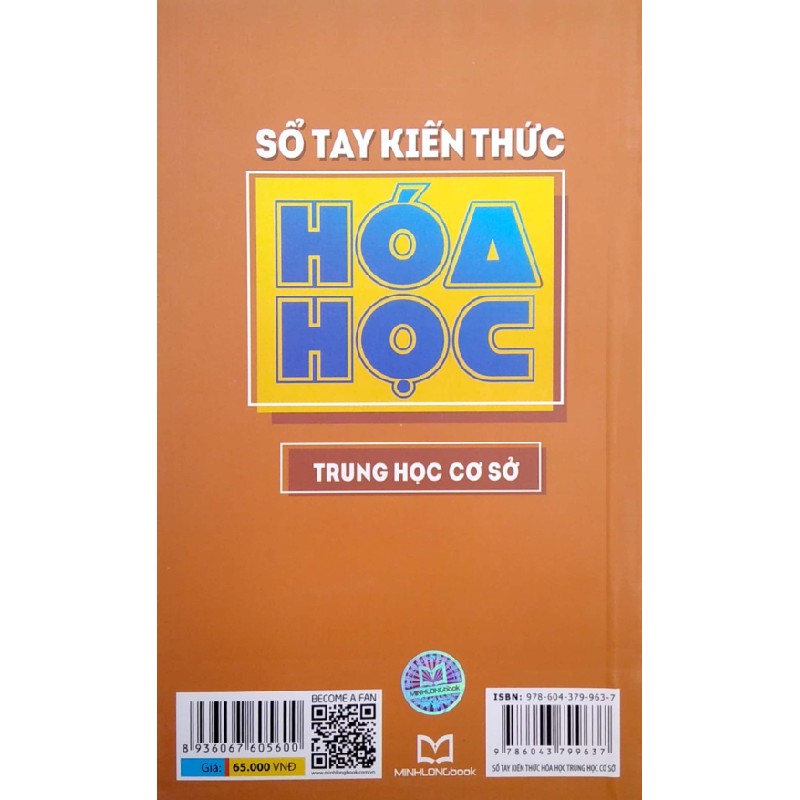 Sổ Tay Kiến Thức Hóa Học Trung Học Cơ Sở - Nguyễn Hoàng Long, Nguyễn Vân Tín 146711