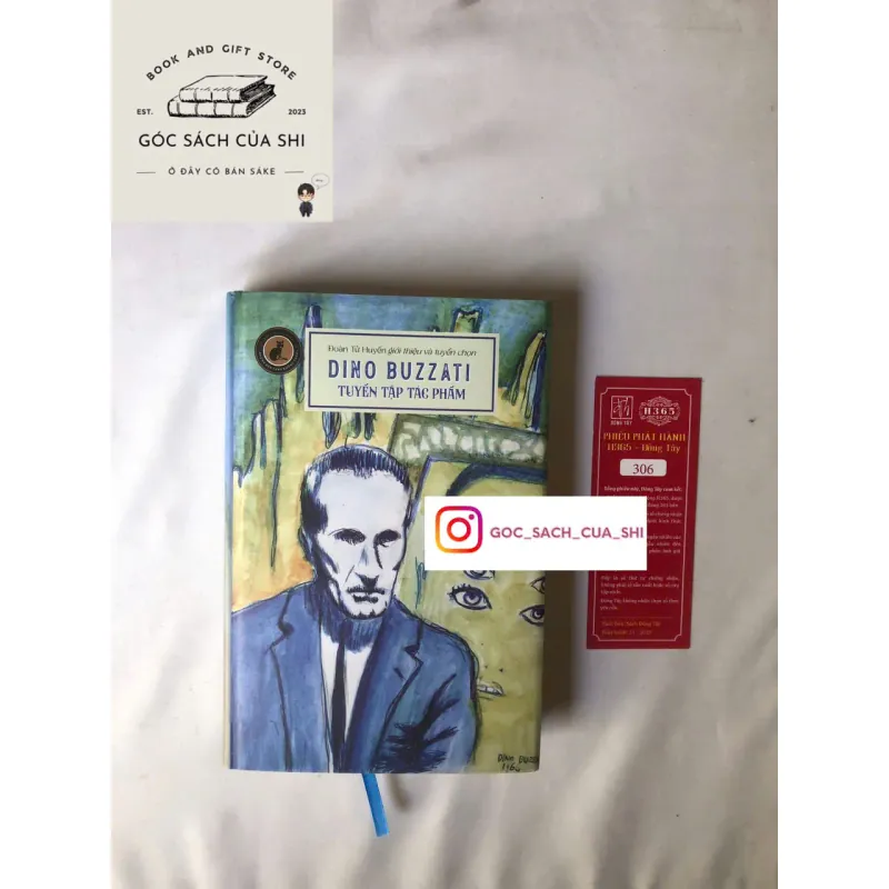 Dino Buzzati - Tuyển tập tác phẩm (H365 - Bìa cứng, bookmark đánh số ngẫu nhiên) 760484