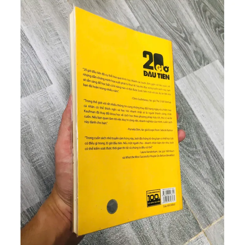 20 GIỜ ĐẦU TIÊN: CÁCH HỌC NHANH BẤT CỨ THỨ GÌ - Josh Kaufman 749475