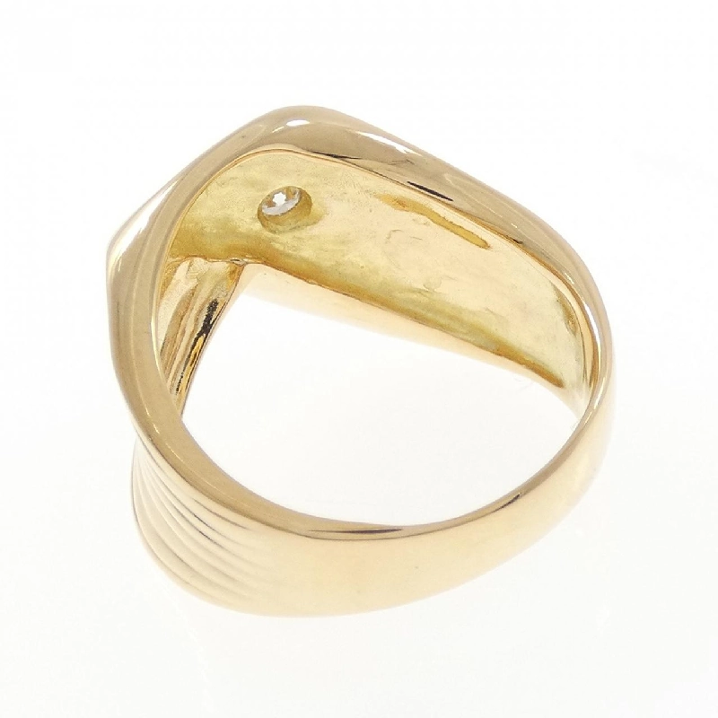 Nhẫn kim cương K18YG 0.11CT 668136