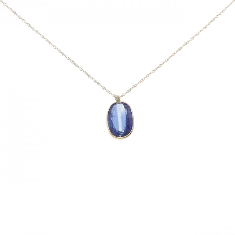 K10YG/K18YG Kyanite Necklace - Hàng hiệu Authentic 858406