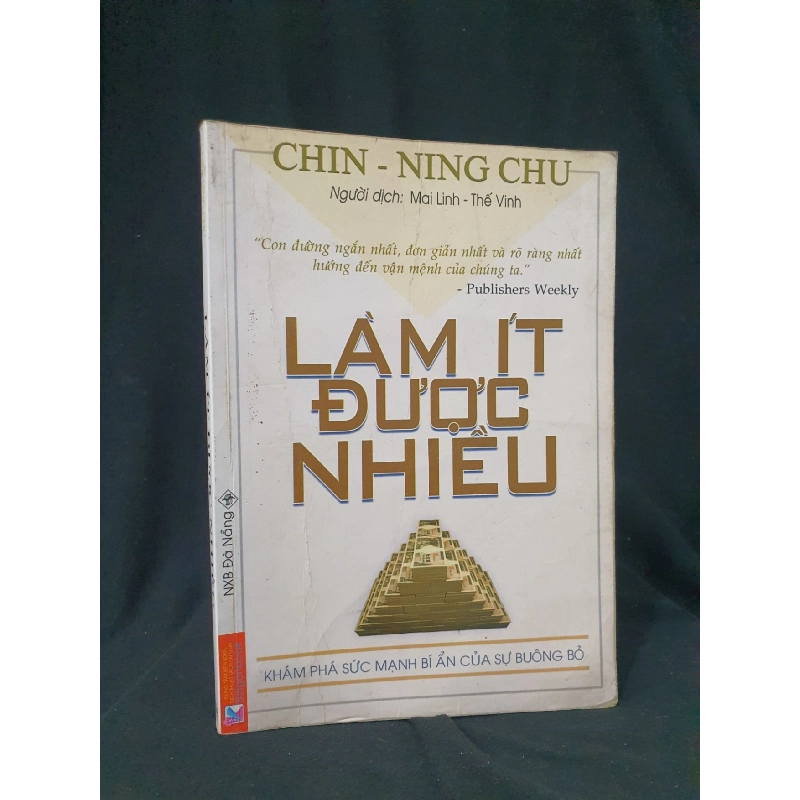 Làm ít được nhiều mới mới 60% 2008 -HCM205 CHIN NING CHU SÁCH KỸ NĂNG 923373