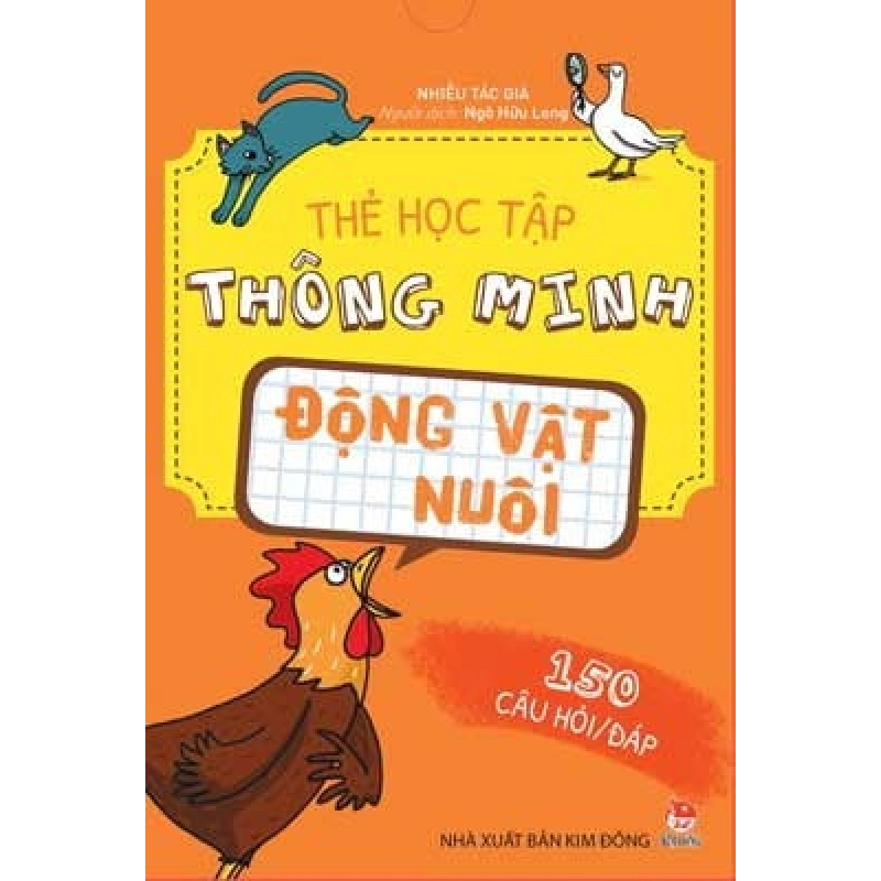 Thẻ Học Tập Thông Minh - Động Vật Nuôi (2017) - Nhiều Tác Giả 744317