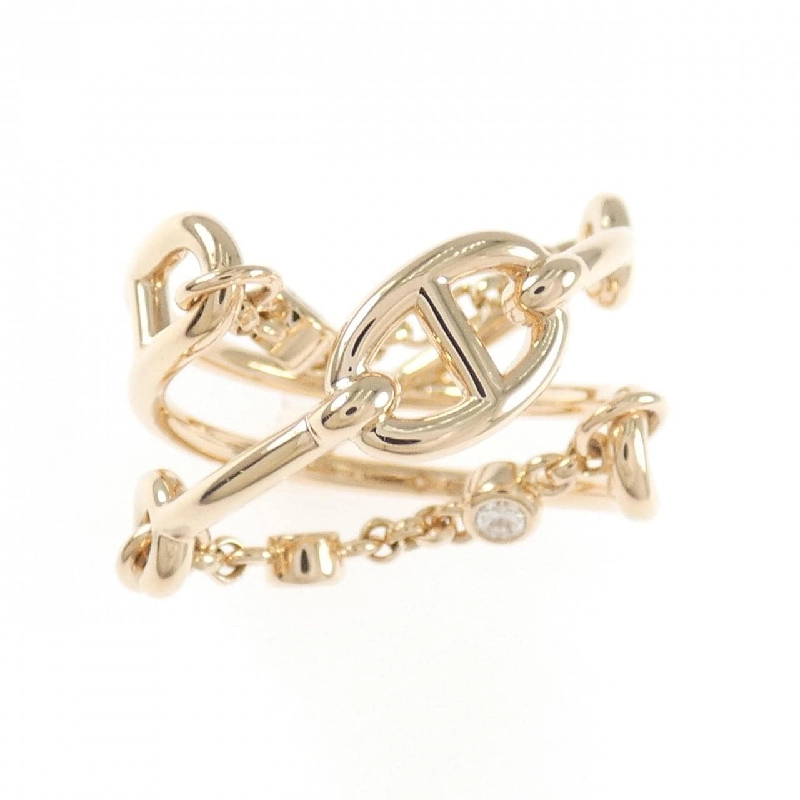 Nhẫn Hermes Chaine d'Ancre Chaos 0.1CT - Hàng hiệu Chính hãng 834208