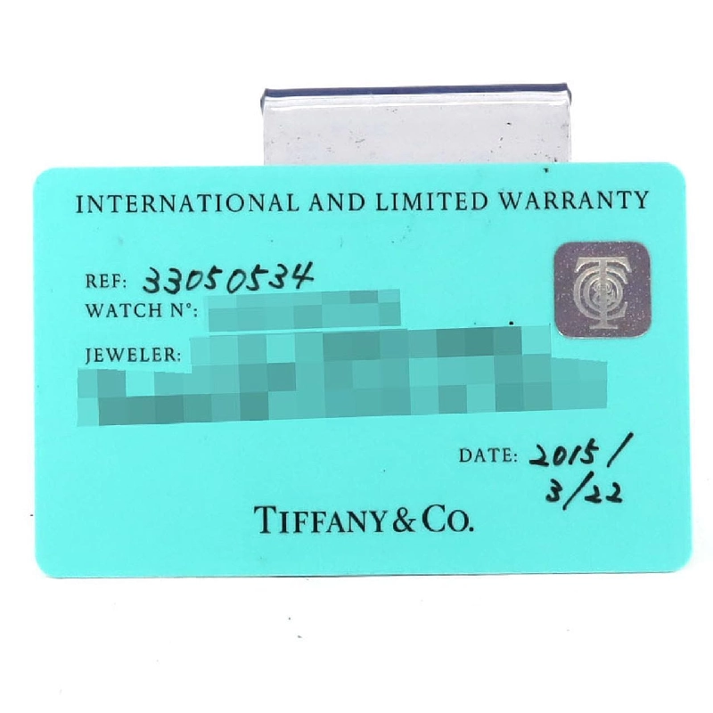 Tiffany Atlas Chronograph 33050534 SS Quartz - Hàng hiệu Authentic 880809