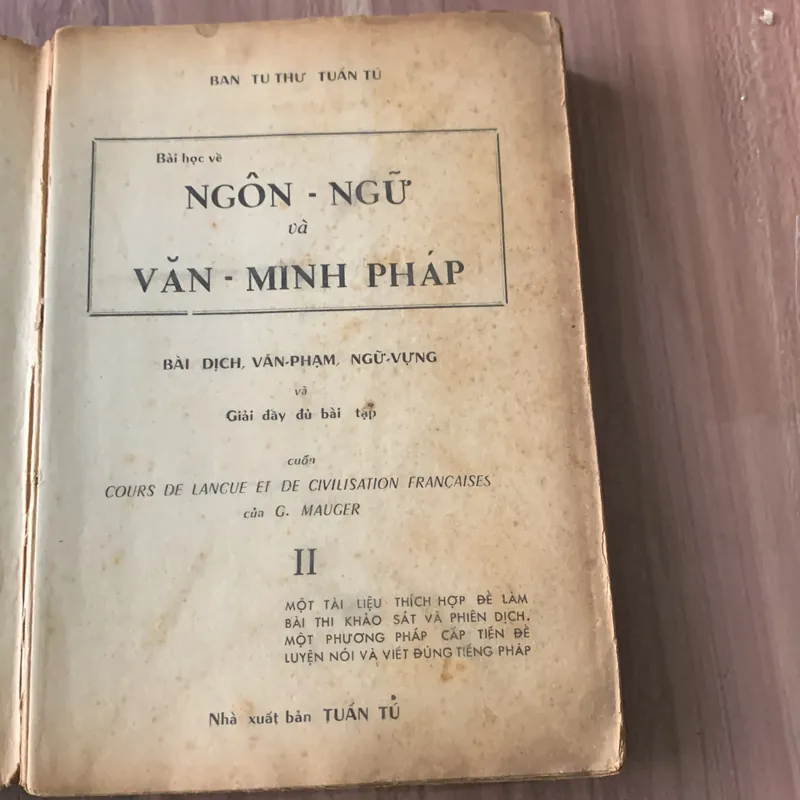 Ngôn ngữ và văn minh Pháp, quyển 2 621638