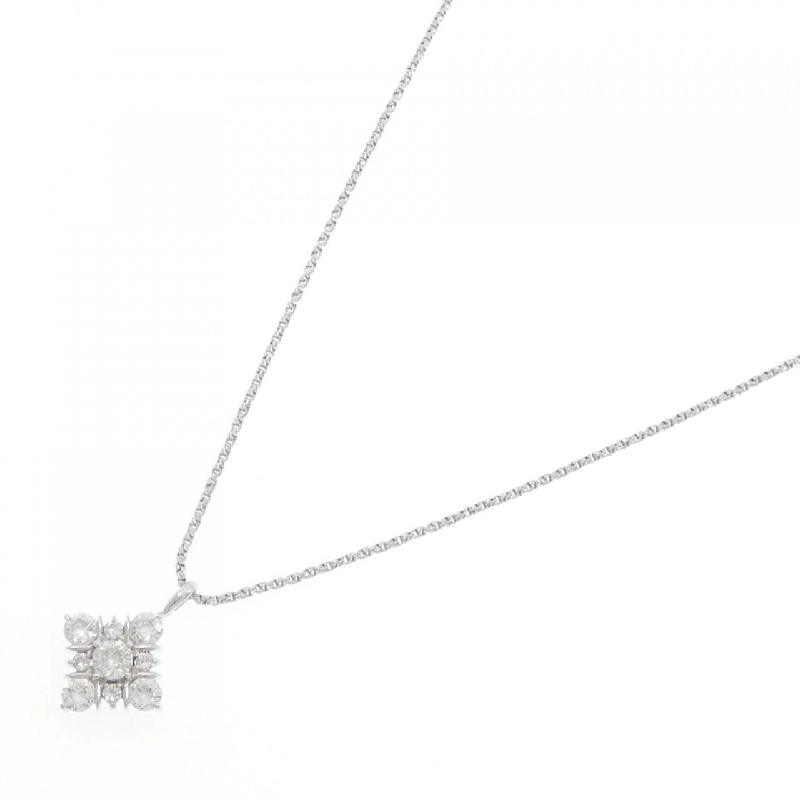 K18WG Dây chuyền kim cương - Hàng hiệu Chính hãng 866566