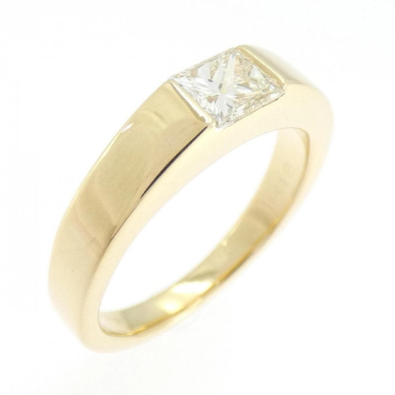 Nhẫn kim cương K18YG 0.41CT 666953