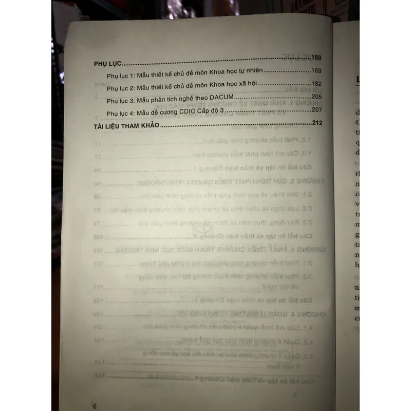 Phát triển và quản lý chương trình giáo dục  731017