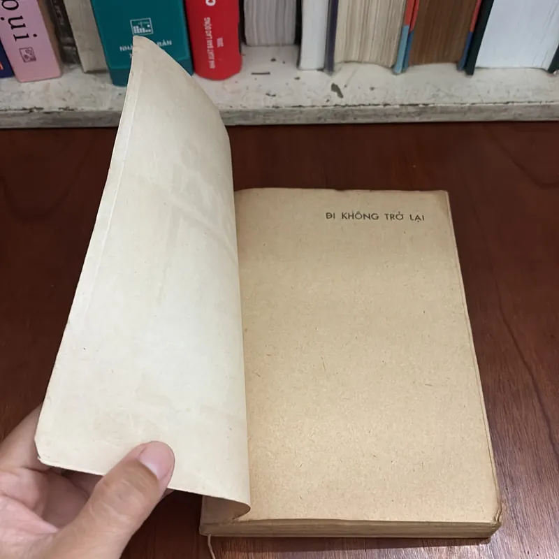 II Sách Xưa: Đi Không Trở Lại - VAXIN BƯCÔP - 1987 605952