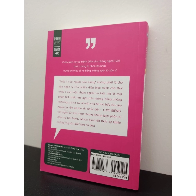 Triết Lí Của Người Lười Biếng Alison Suen New 100% HCM.ASB2703 911580