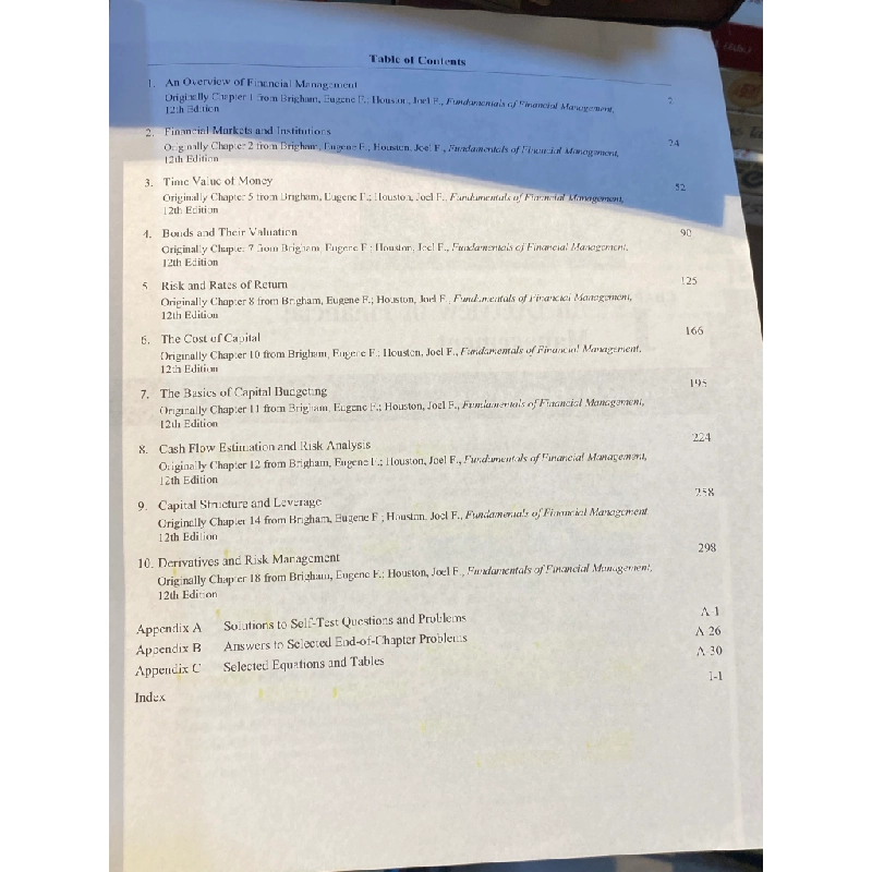Fundamentals of Financial Management - Eugene F. Brigham & Joel F. Houston 453908